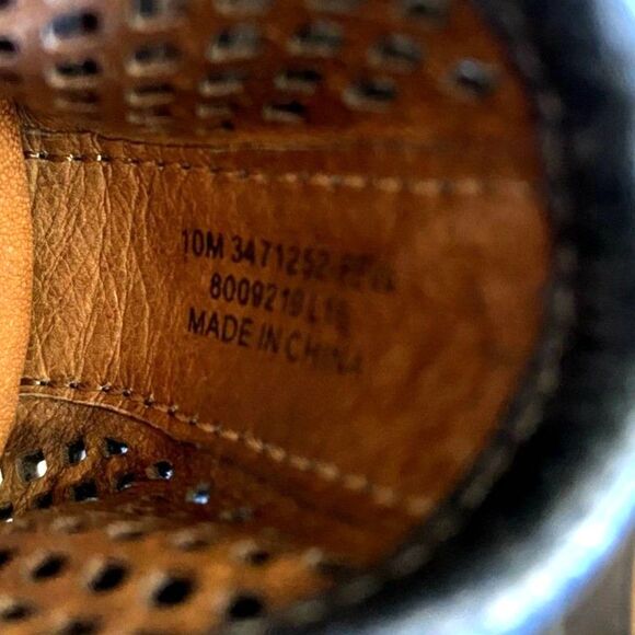 Frye Melanie Slip On Perforated Fashion Sneaker Pewter Metallic Gray Size 10 - Picture 7 of 7